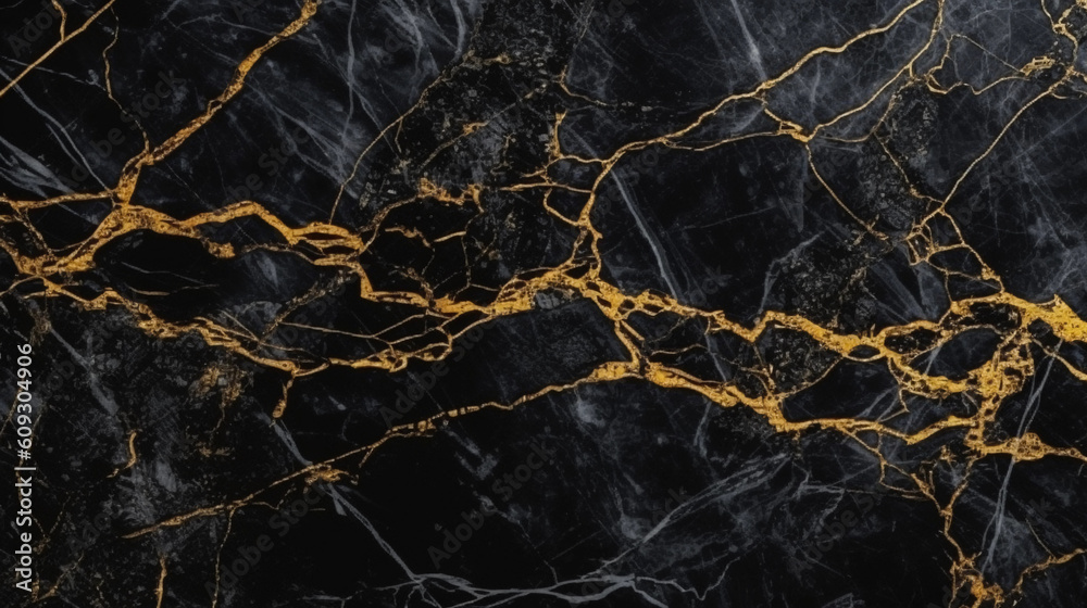 black marble with yellow veins black marble with yellow veins