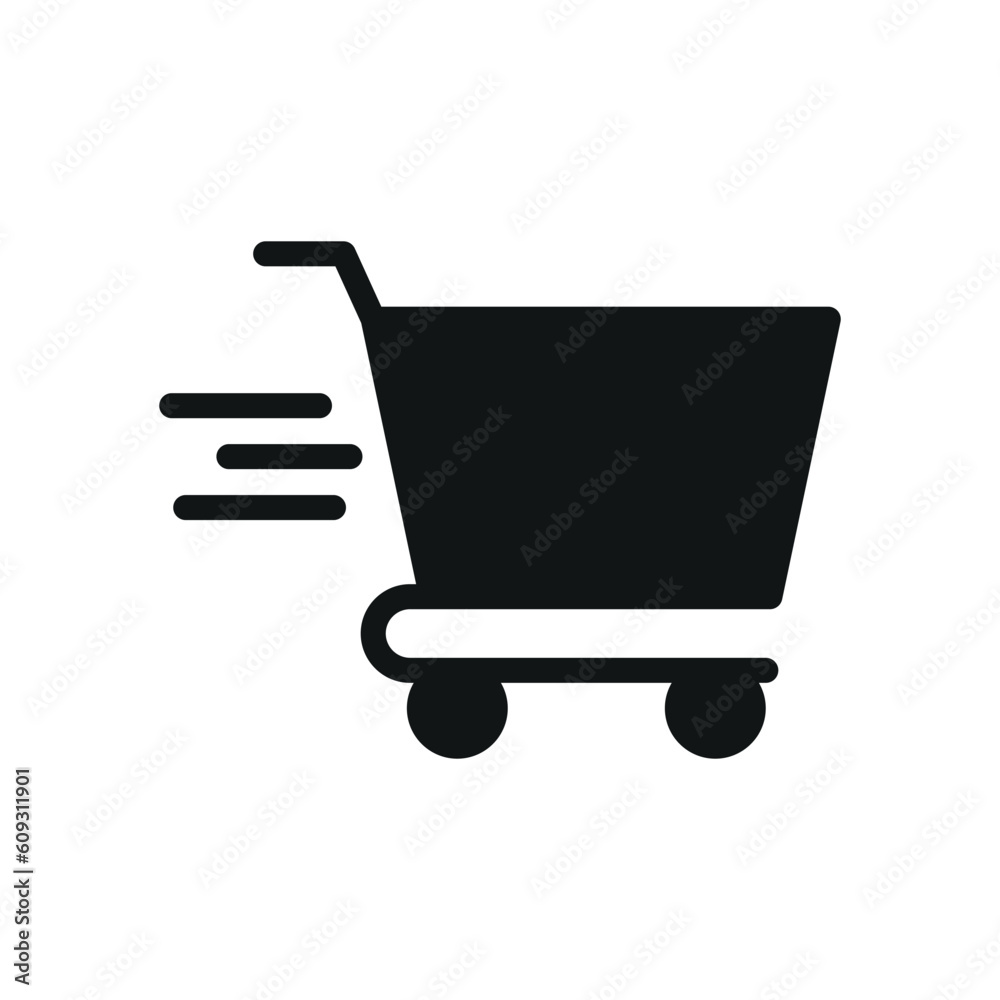shopping cart sign symbol vector glyph icon shopping cart sign symbol vector glyph icon