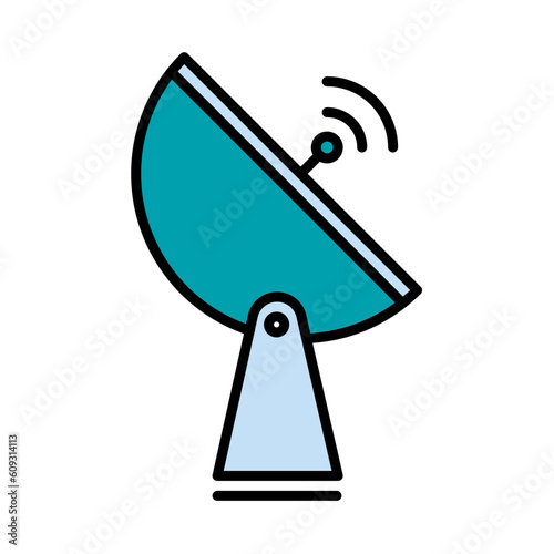 Filled Line Parabola design vector icon design vector line icon svg