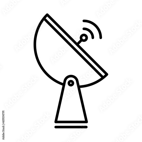 Parabola design vector icon design vector line icon svg
