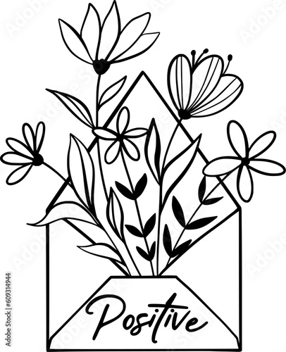 Positive Lettering