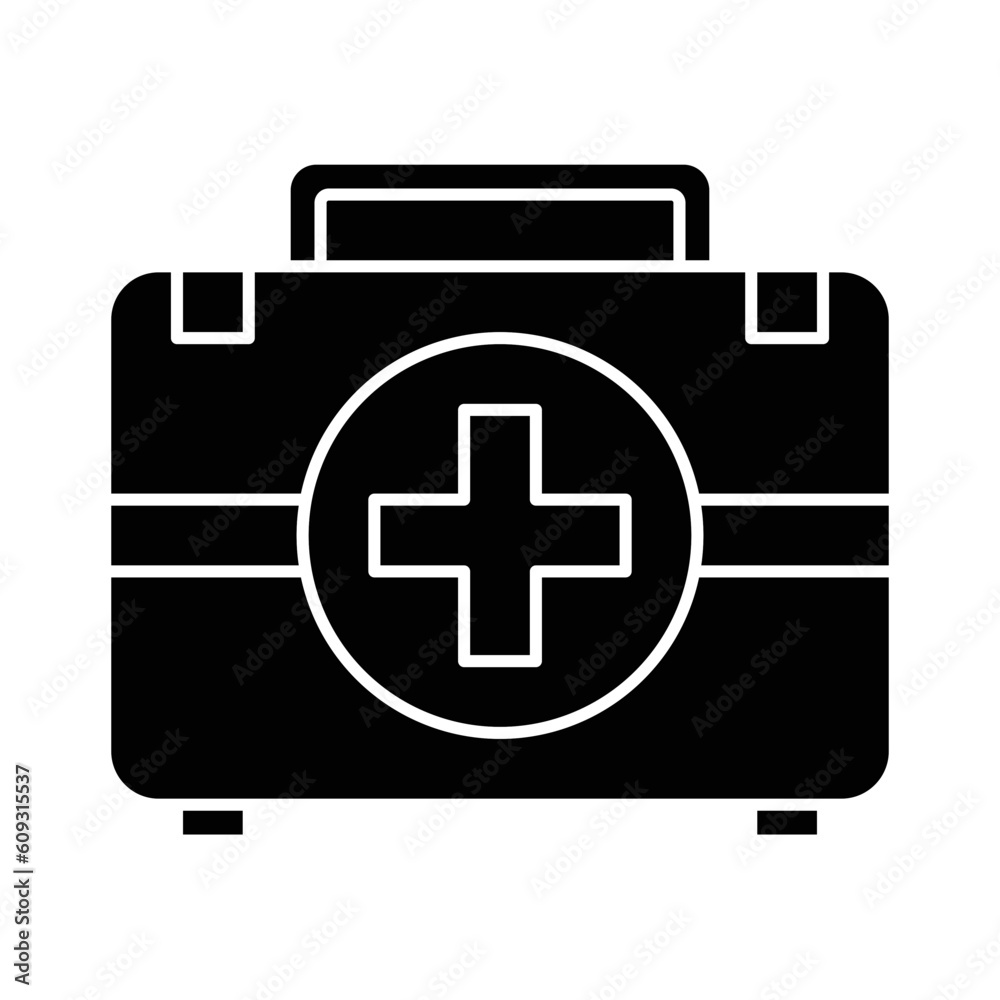 Solid First aid kit design vector icon design vector line icon svg Solid First aid kit design vector icon design vector line icon svg