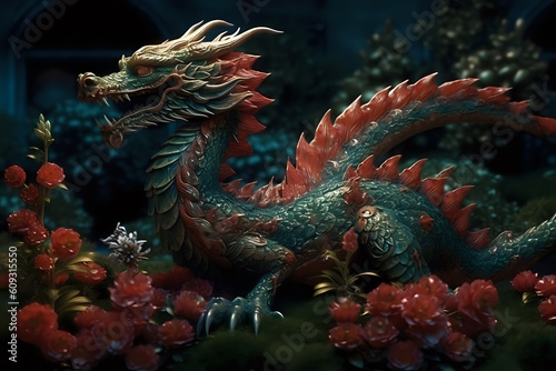 the red dragon