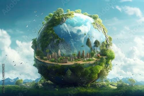 digital art mr planet design globe mr planet world concept art