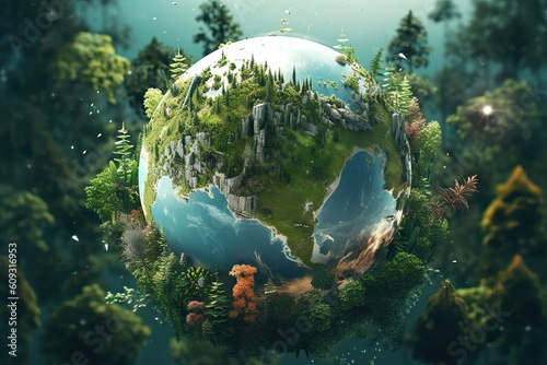 digital art mr planet design globe mr planet world concept art
