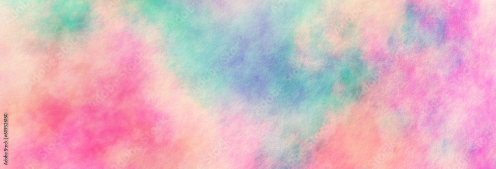 Abstract watercolor background on paper texture