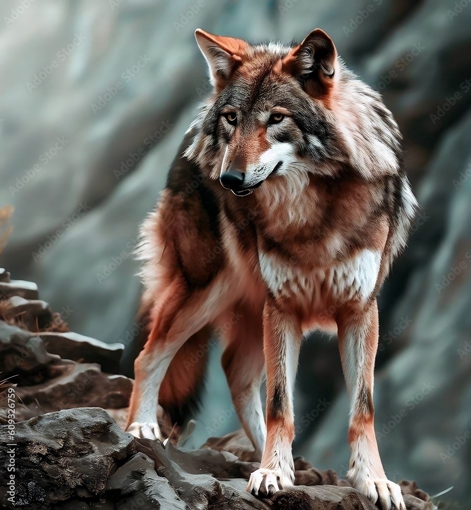 Obraz premium Himalayan Wolf