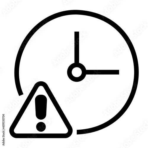 Obraz na plátně clock icon