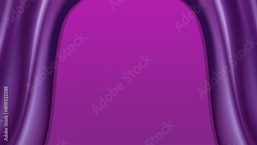 abstract background luxury purple cloth or liquid wave or wavy folds of grunge silk texture satin velvet background