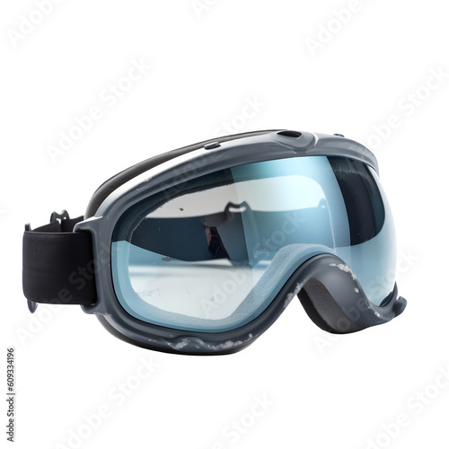 Cold-Weather_Goggles png file. transparent background with generative ai