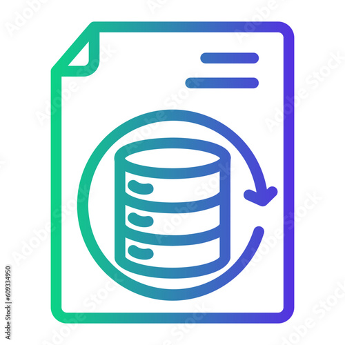disaster recovery icon