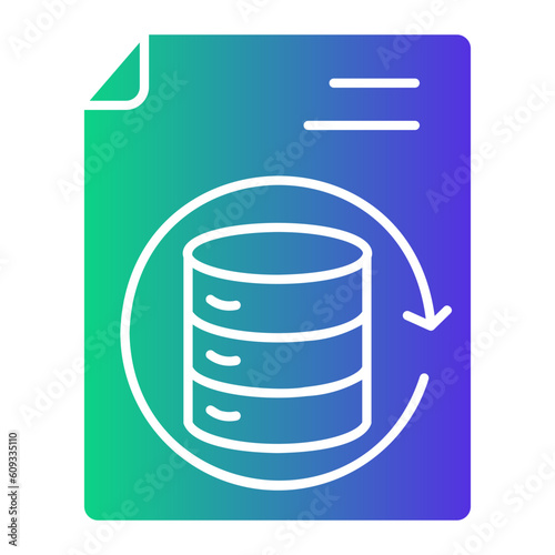 disaster recovery icon