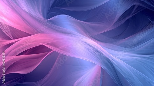 Organic Flowing Lines: Free Pink and Purple Abstract Background Wallpaper. Generative AI.