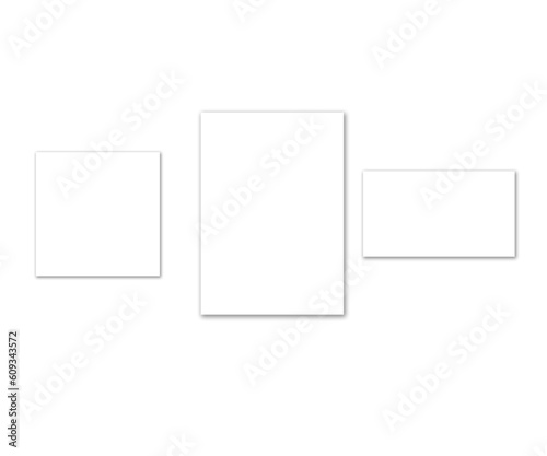 White. On a white background frame png 