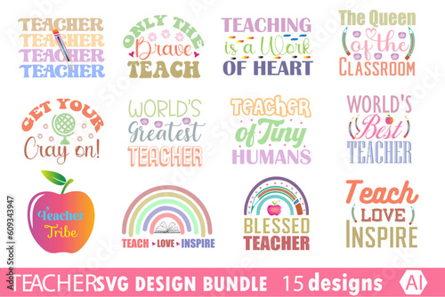 TEACHER SVG BUNDLE