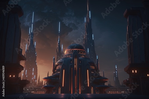 The city of Coruscant