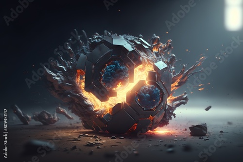 A deadly baiducore implosion