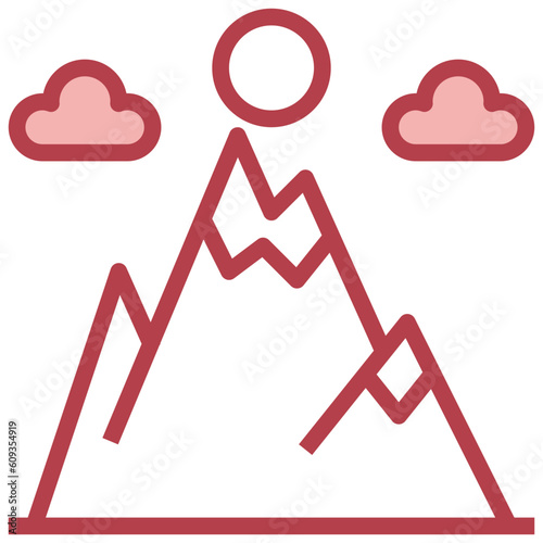 altitude line icon,linear,outline,graphic,illustration