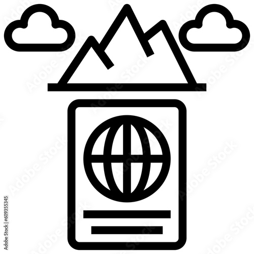 ticket line icon,linear,outline,graphic,illustration