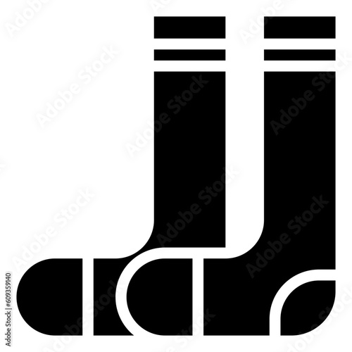sock line icon,linear,outline,graphic,illustration