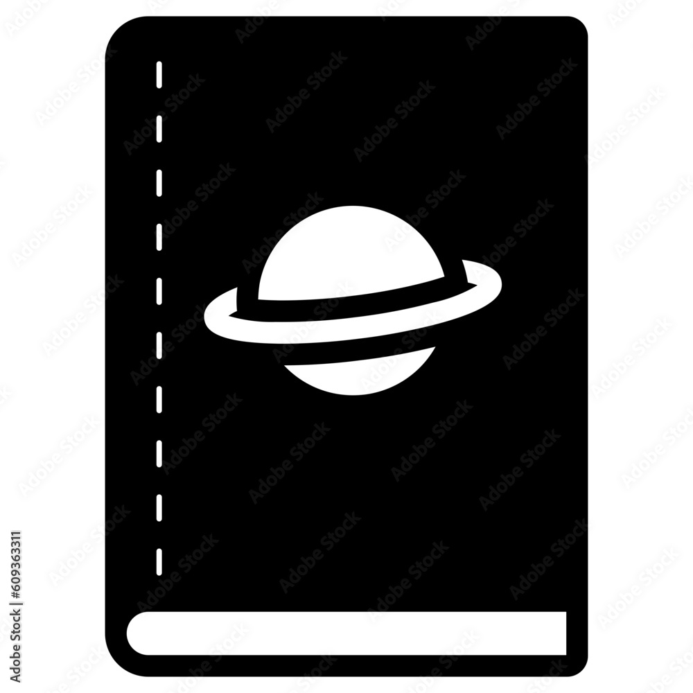 astronomy book icon