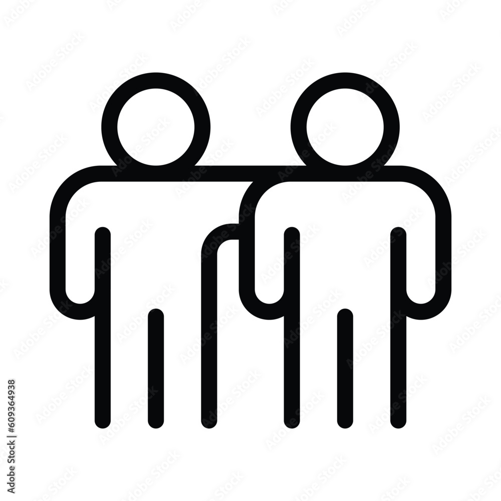 empathy line icon illustration vector graphic empathy line icon illustration vector graphic