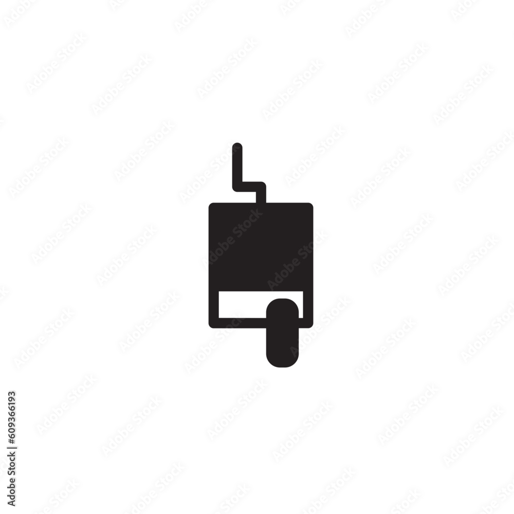 Car Exhaust Parts Solid Icon Car Exhaust Parts Solid Icon