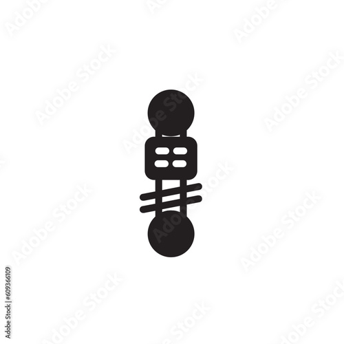Damper Parts Repair Solid Icon