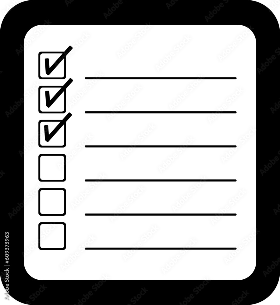 Vektor Checkboxen mit Haken Vektor Checkboxen mit Haken