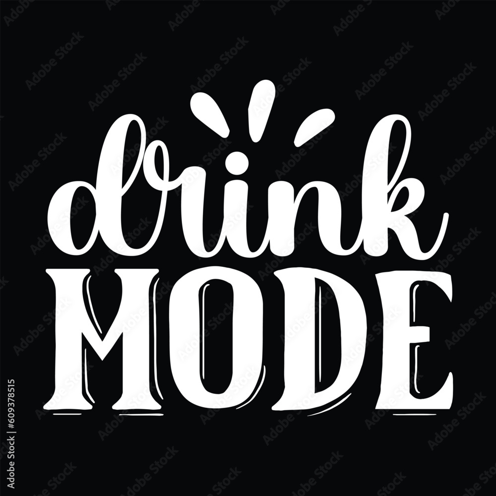 Fototapeta premium drink mode, Beer SVG Quotes Design Template