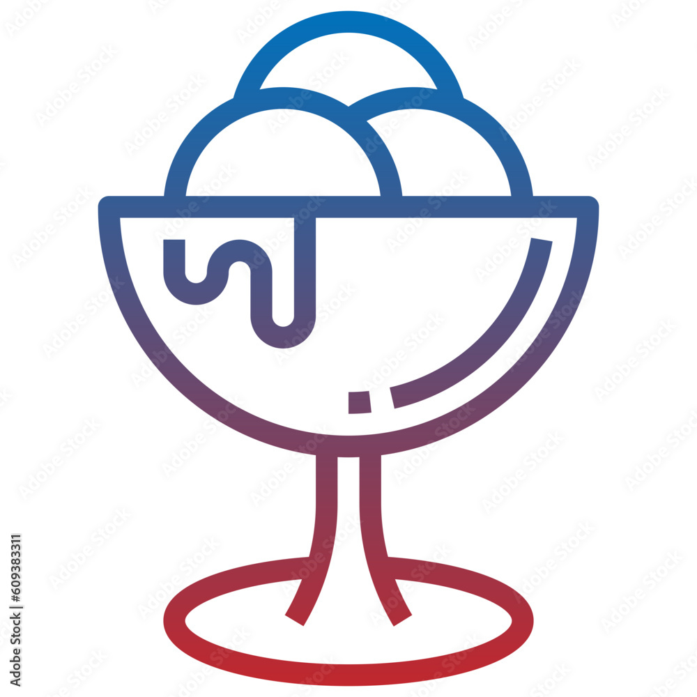 ICE CREAM line icon,linear,outline,graphic,illustration ICE CREAM line icon,linear,outline,graphic,illustration