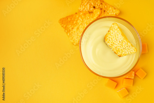 Bowl with tasty cheddar che...