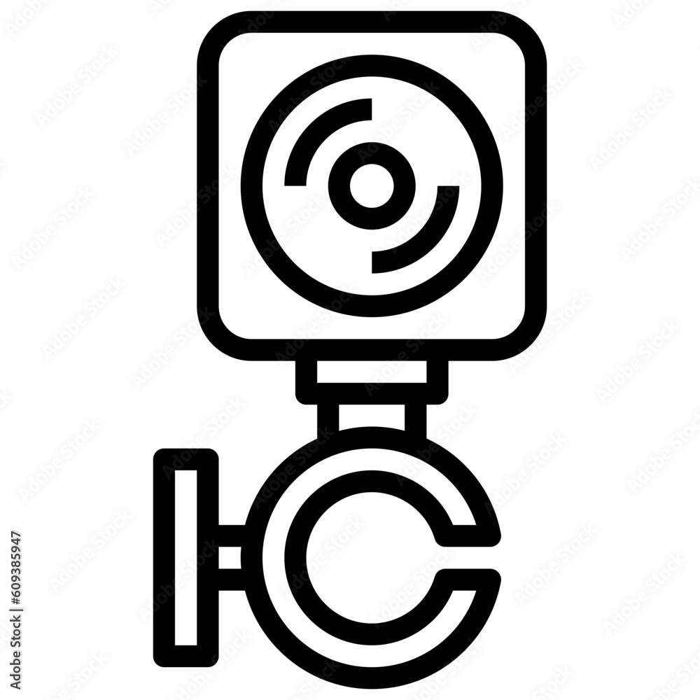 gopro line icon,linear,outline,graphic,illustration gopro line icon,linear,outline,graphic,illustration