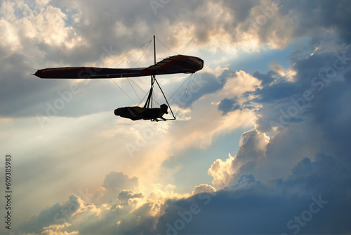 Hang glider wing.