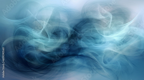 Ethereal Mist a dreamy abstract background resembling. Generative ai.