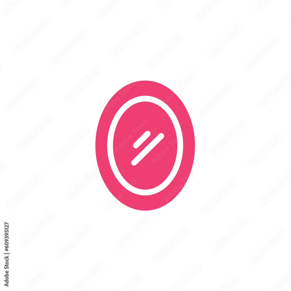 Beauty Mirror Spa Solid Icon Beauty Mirror Spa Solid Icon