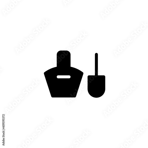 Paint Polish Nail Solid Icon