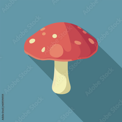 Vector illustration of juicy mushrooms