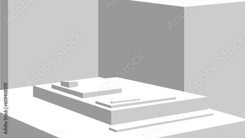 3D model rigid concept architecture idea