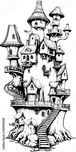 Fantasy Fabulous Gnome House
