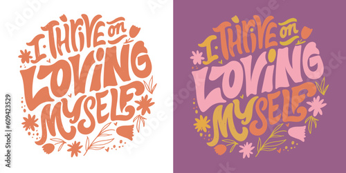 Cute hand drawn motivation lettering quote in modern calligraphy style. Inspiration slogans for print and poster design. Vector for t-shirt design, tee print, mug print.