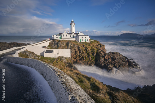 views at Fanad Head Lighthouse in County Donegal, Ireland