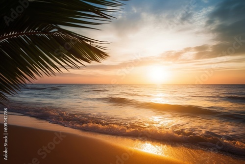 sunset on the beach- Ai © Master-L