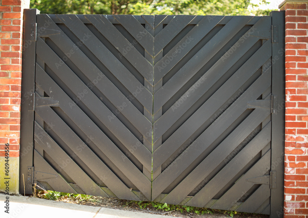 Gate, door, and fence symbolize boundaries, security, and access