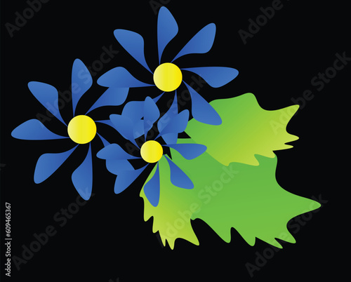 Laurel wreath, floral ornaments, sea beach, icons, car icons, pattern, lace, ribbons, fire icon, green icon, and people silhouettes