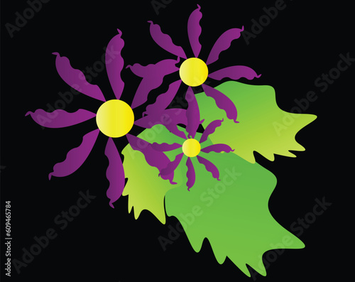 Laurel wreath, floral ornaments, sea beach, icons, car icons, pattern, lace, ribbons, fire icon, green icon, and people silhouettes