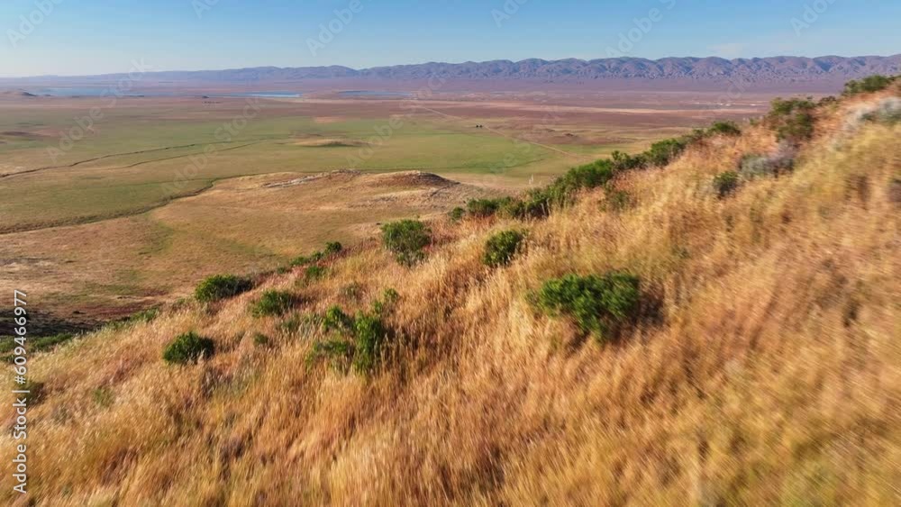 California Central Valley Carrizo Plain Aerial Drone California Central Valley Carrizo Plain Aerial Drone