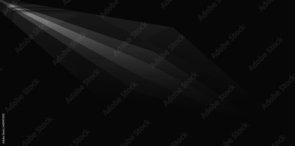 3d illustration background with black and white arrows 
