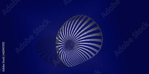 blue and white  abstract illustration background with shapes and lines
