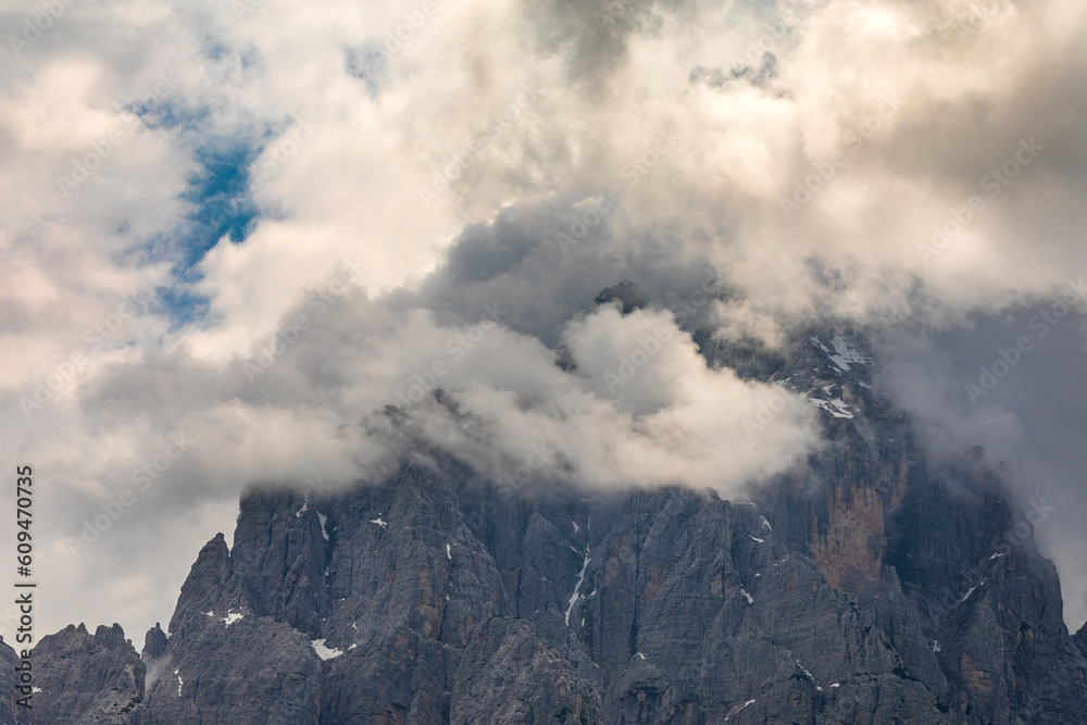 Cloudy day in Val Dogna Cloudy day in Val Dogna